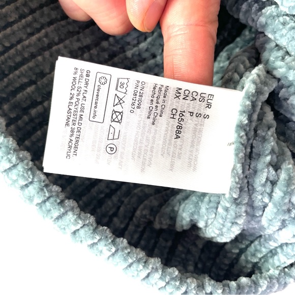 [NWT] H&M Balloon-Sleeved Chenille Sweater Size S - Picture 5 of 7